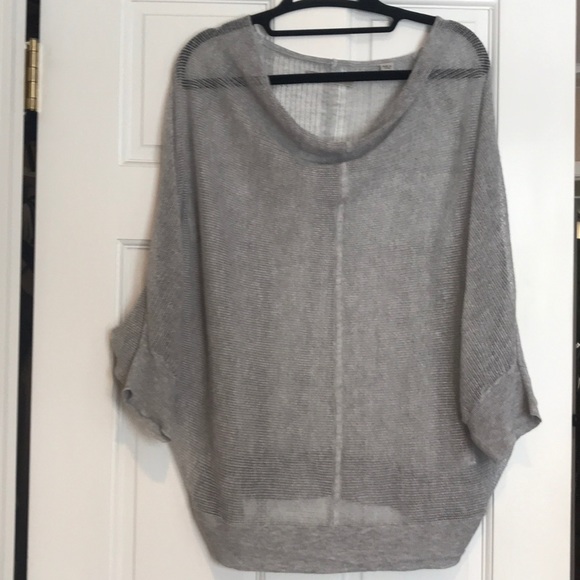 All Saints Sweaters - ALL SAINTS Grey shear sweater L